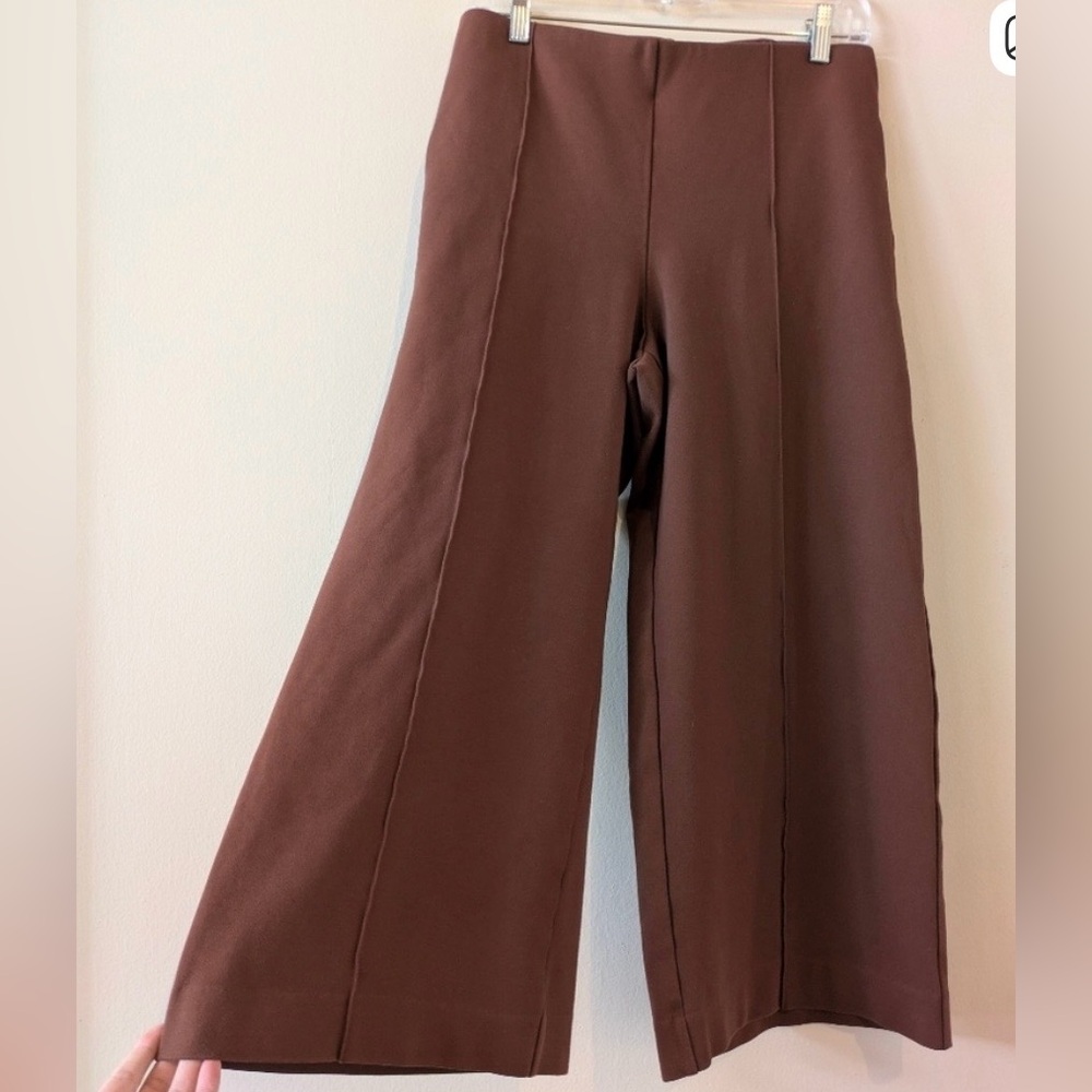 Chico's Wide Leg Pants - Tobacco brown